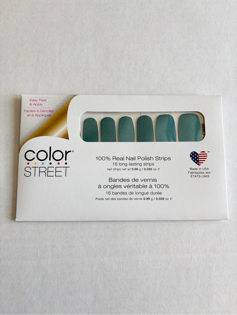 *Retired* Color Street: Space Case | Blue Metallic Fall Winter Spring Summer - Picture 3 of 11